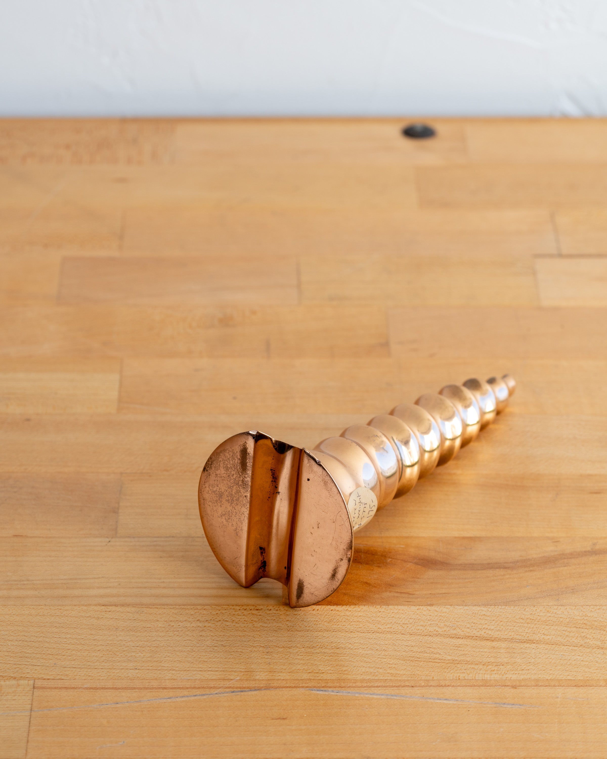 Giant Brass Screw Paperweight