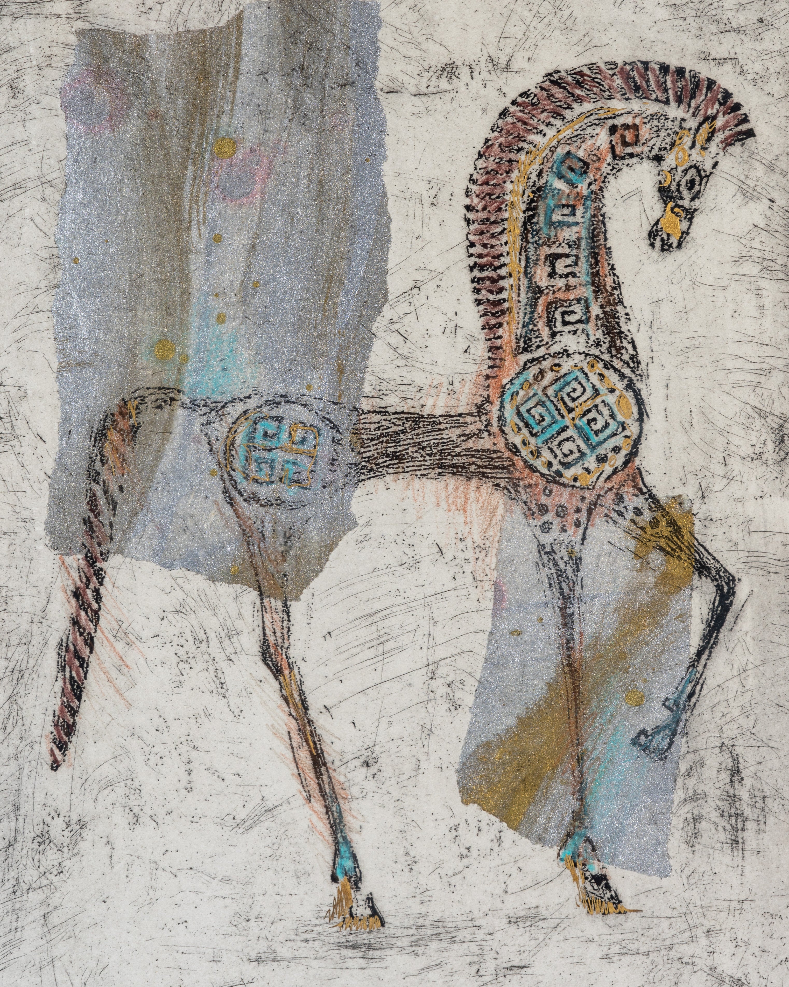 Signed Serigraph Horse