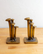 Rare 1968 C. Jere Bookends, Pair