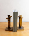 Rare 1968 C. Jere Bookends, Pair
