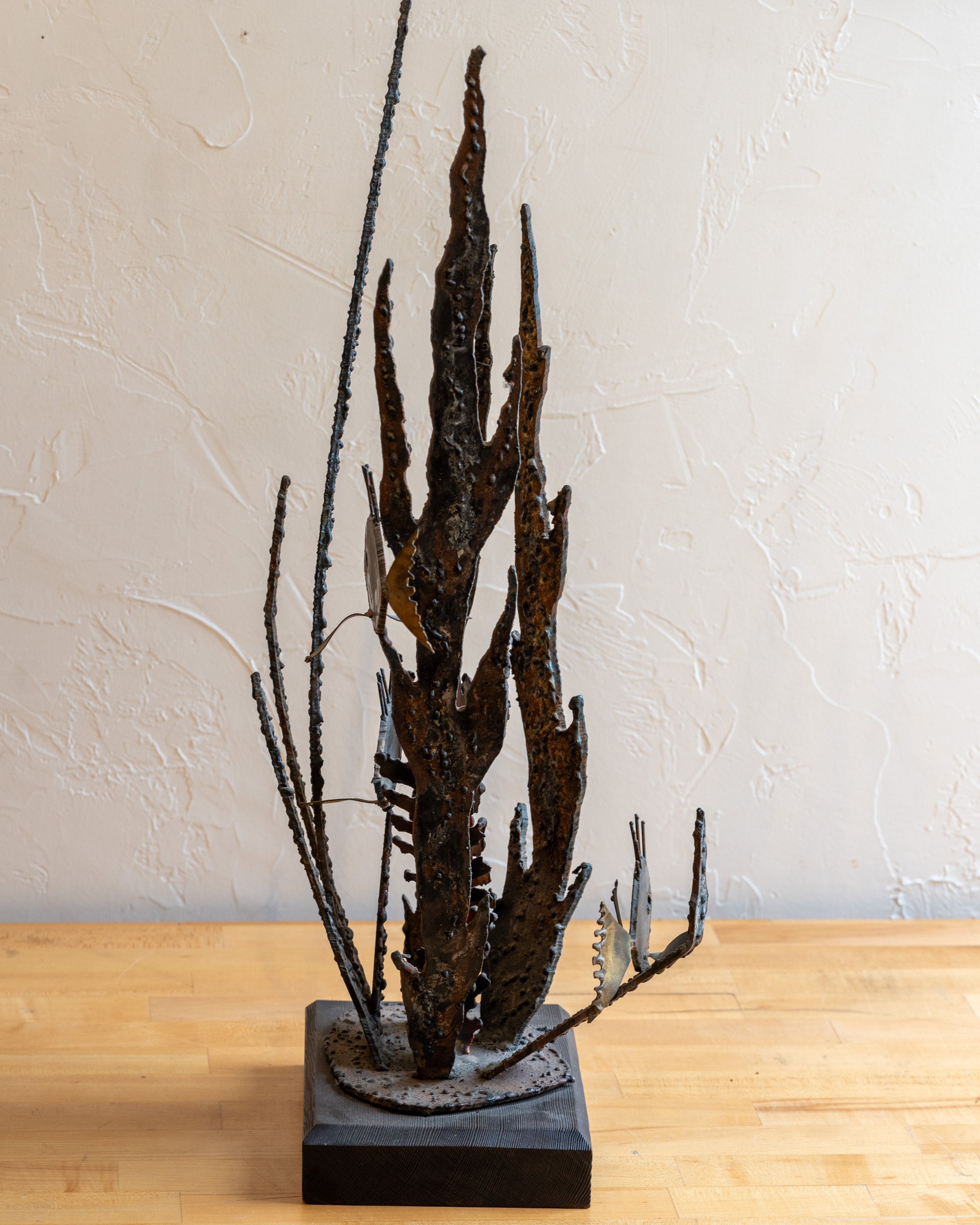 Vintage MCM Brutalist Underwater World Sculpture