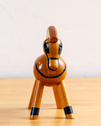 Kay Bojesen Denmark Wood Pony with Harness Toy Horse