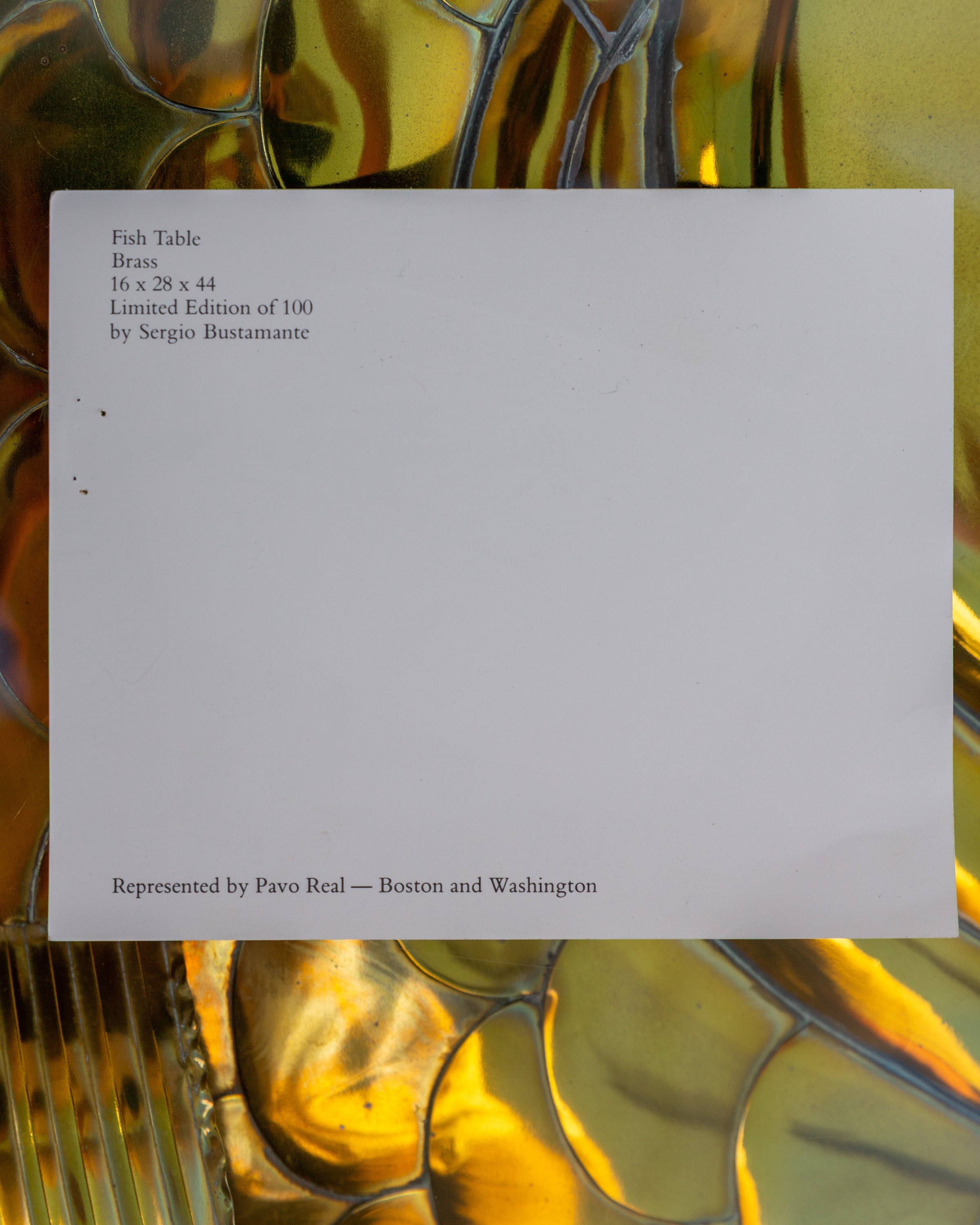 Rare Sergio Bustamante "Fish" Coffee Table