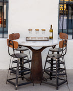 Industrial Stools, Set of 4