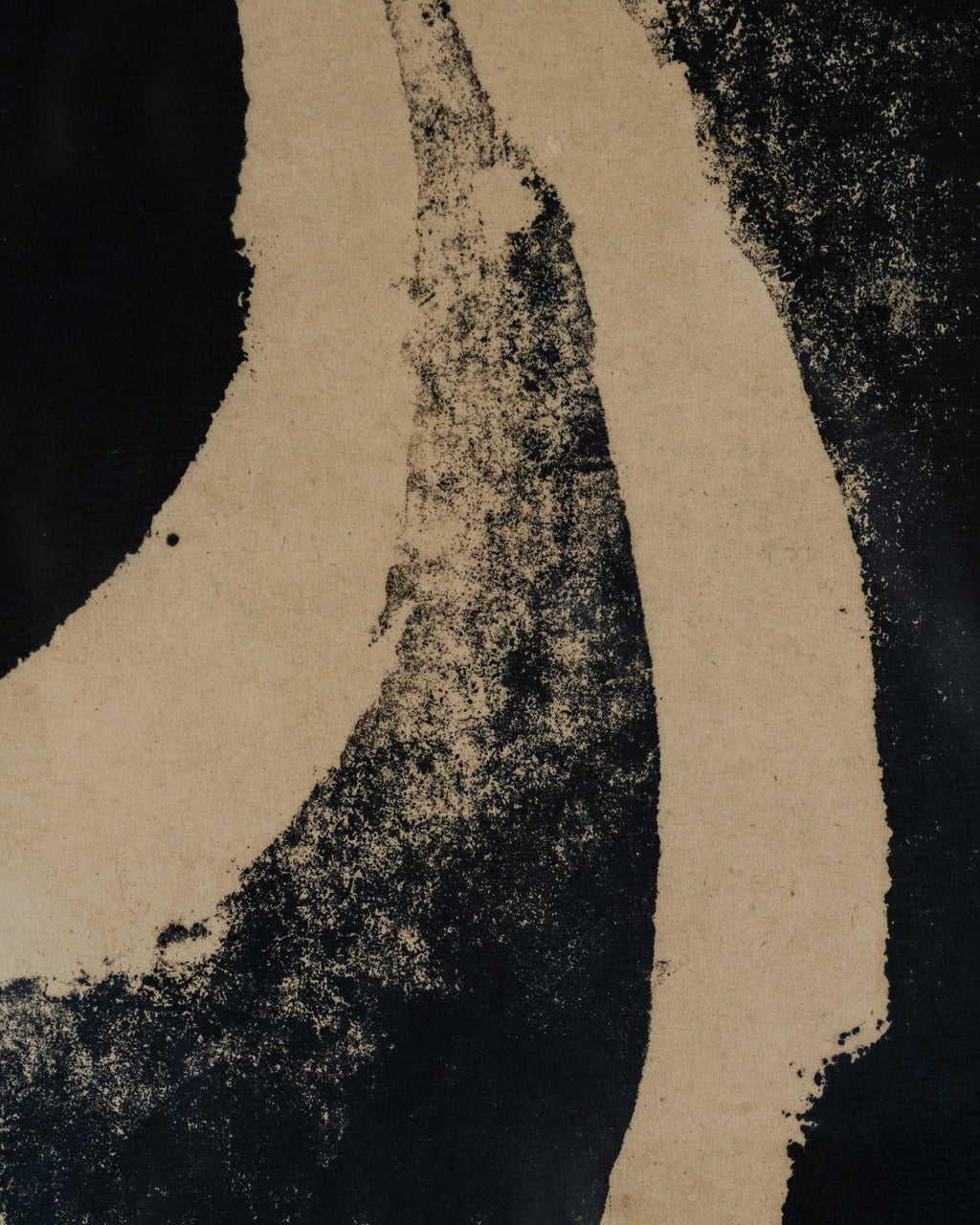 Wood Block Print On Japanese Paper