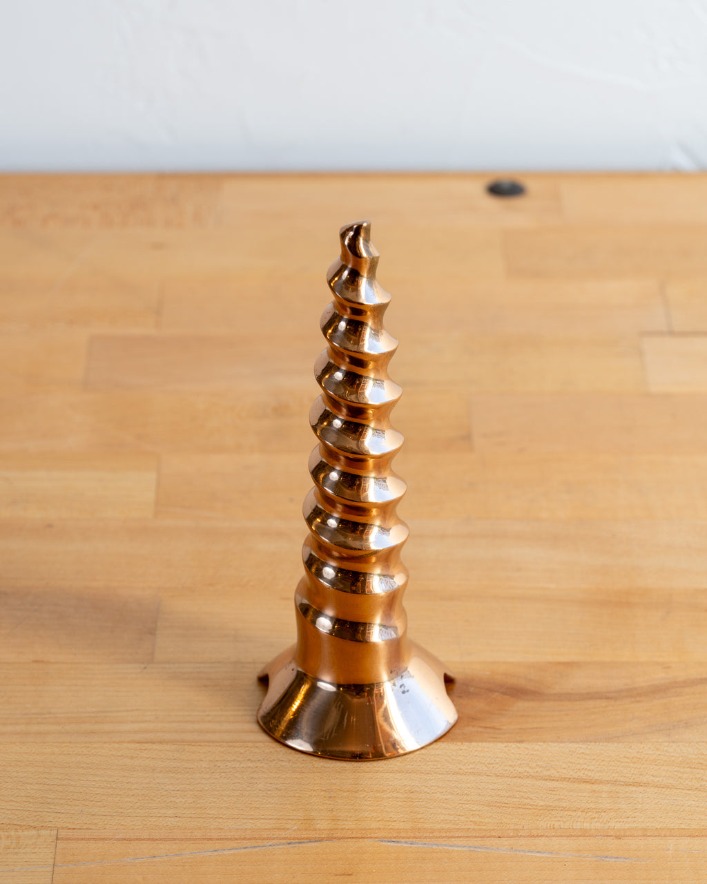 Giant Brass Screw Paperweight