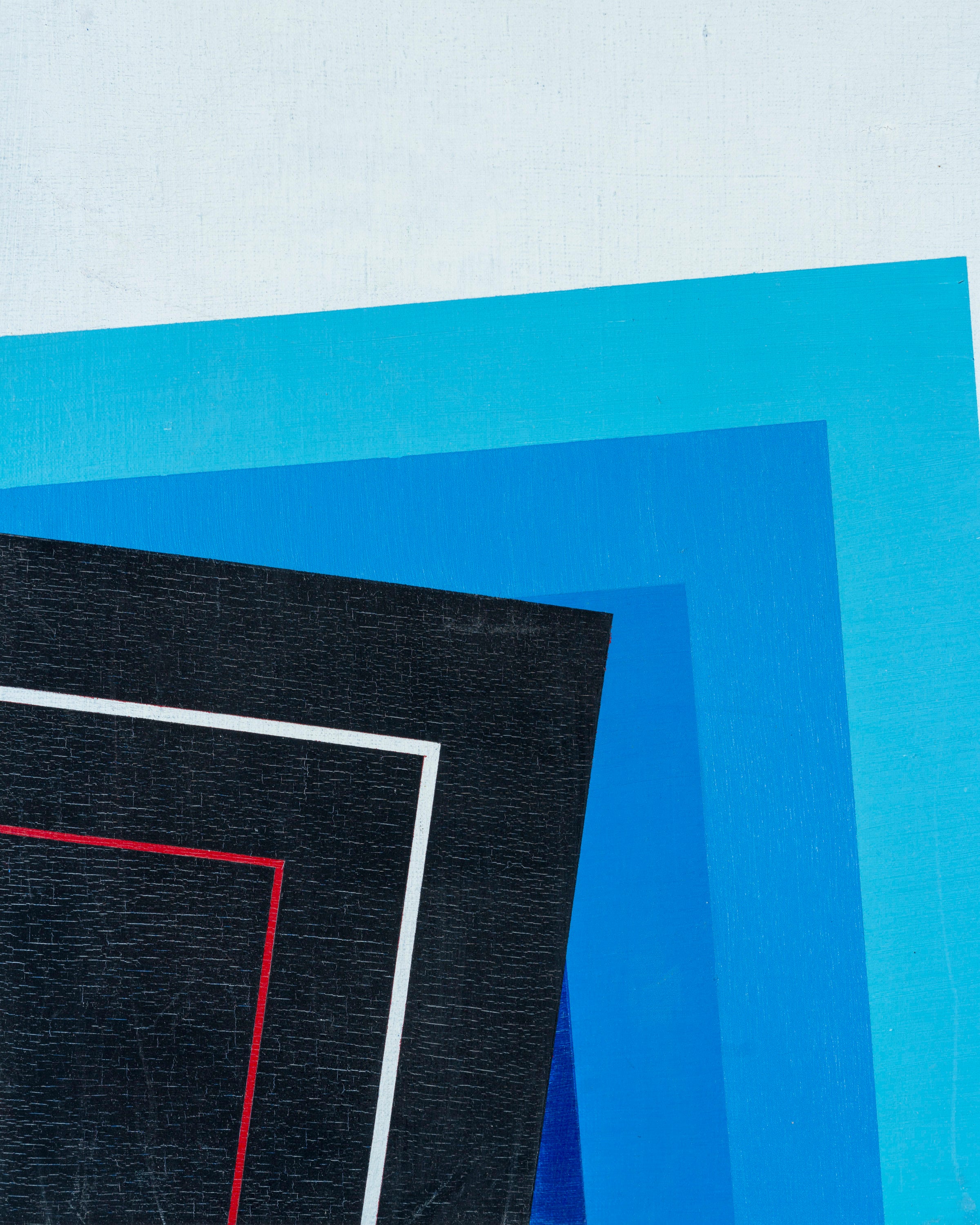 1973 Japanese Modern Painting Signed Kubo