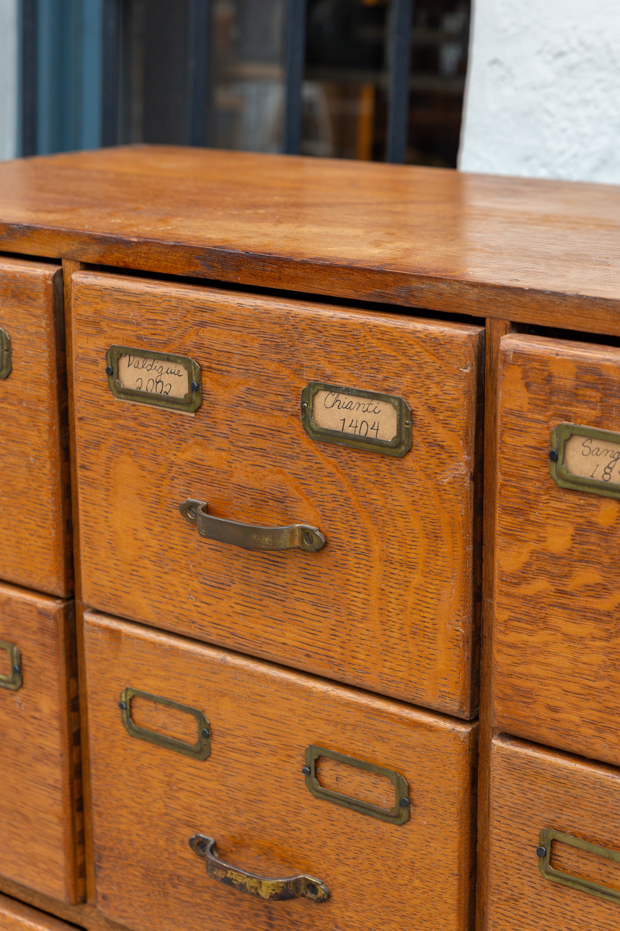Library Apothecary Cabinet (supports a 150 bottle wine collection)