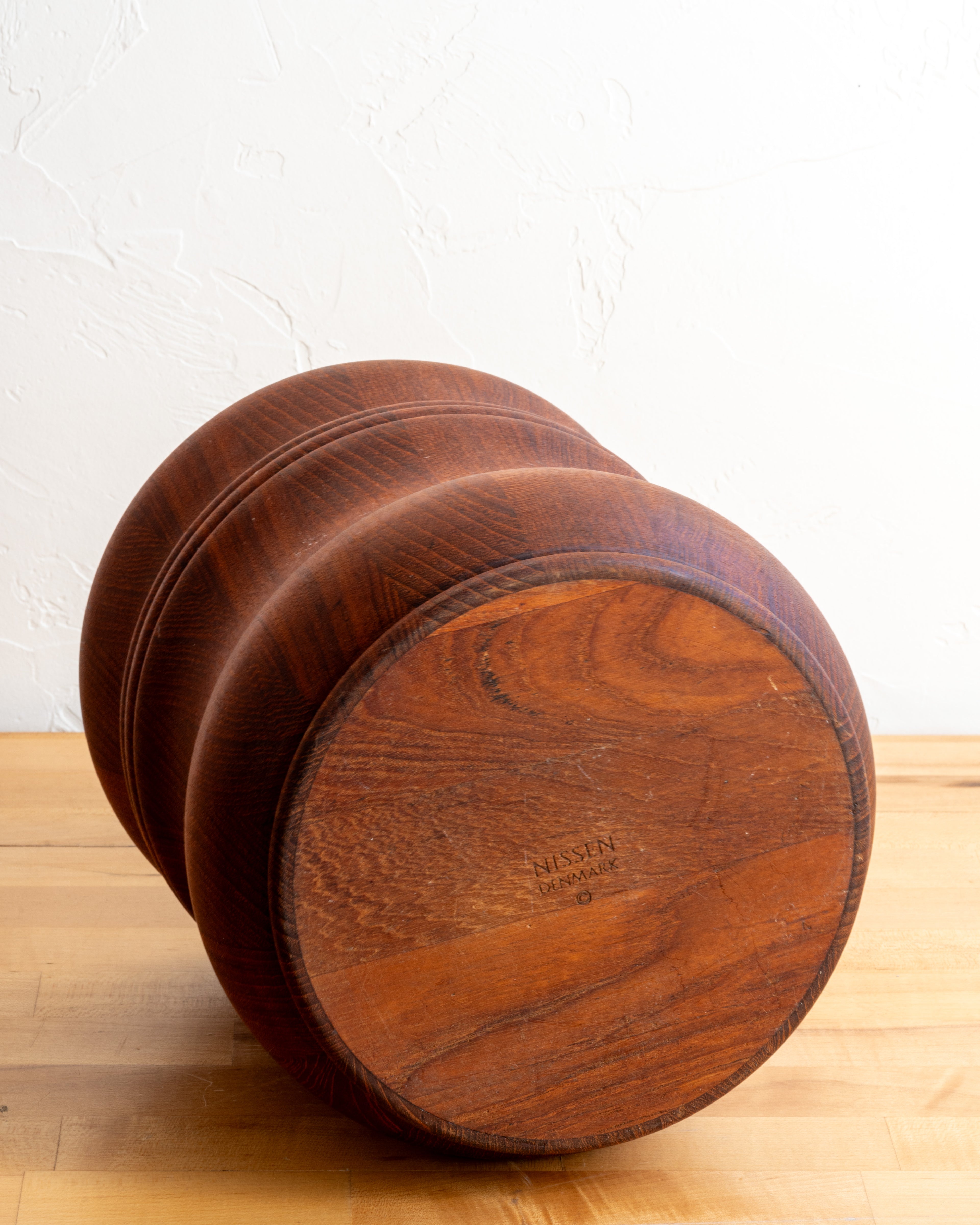 1960's Richard Nissen Danish MCM Ice Bucket with Black Insert