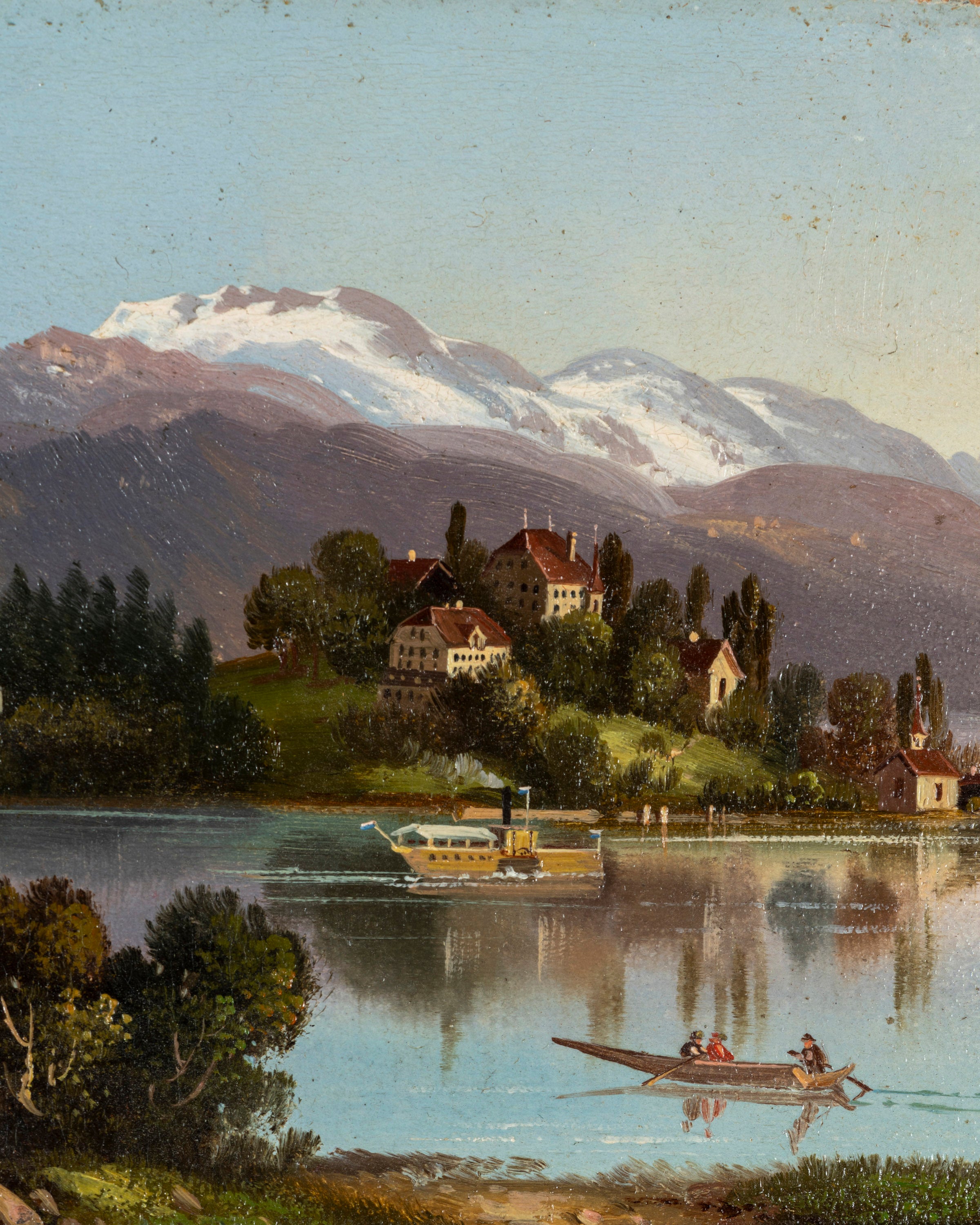 Gold Framed Landscape