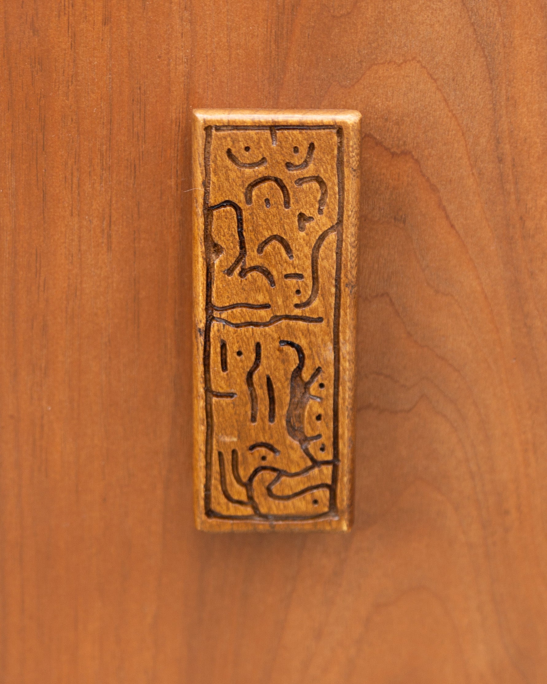 Broyhull Mayan 2-Door Nightstand End Table