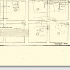 Santa Barbara Street Map Print From Antique 1855 Stamp