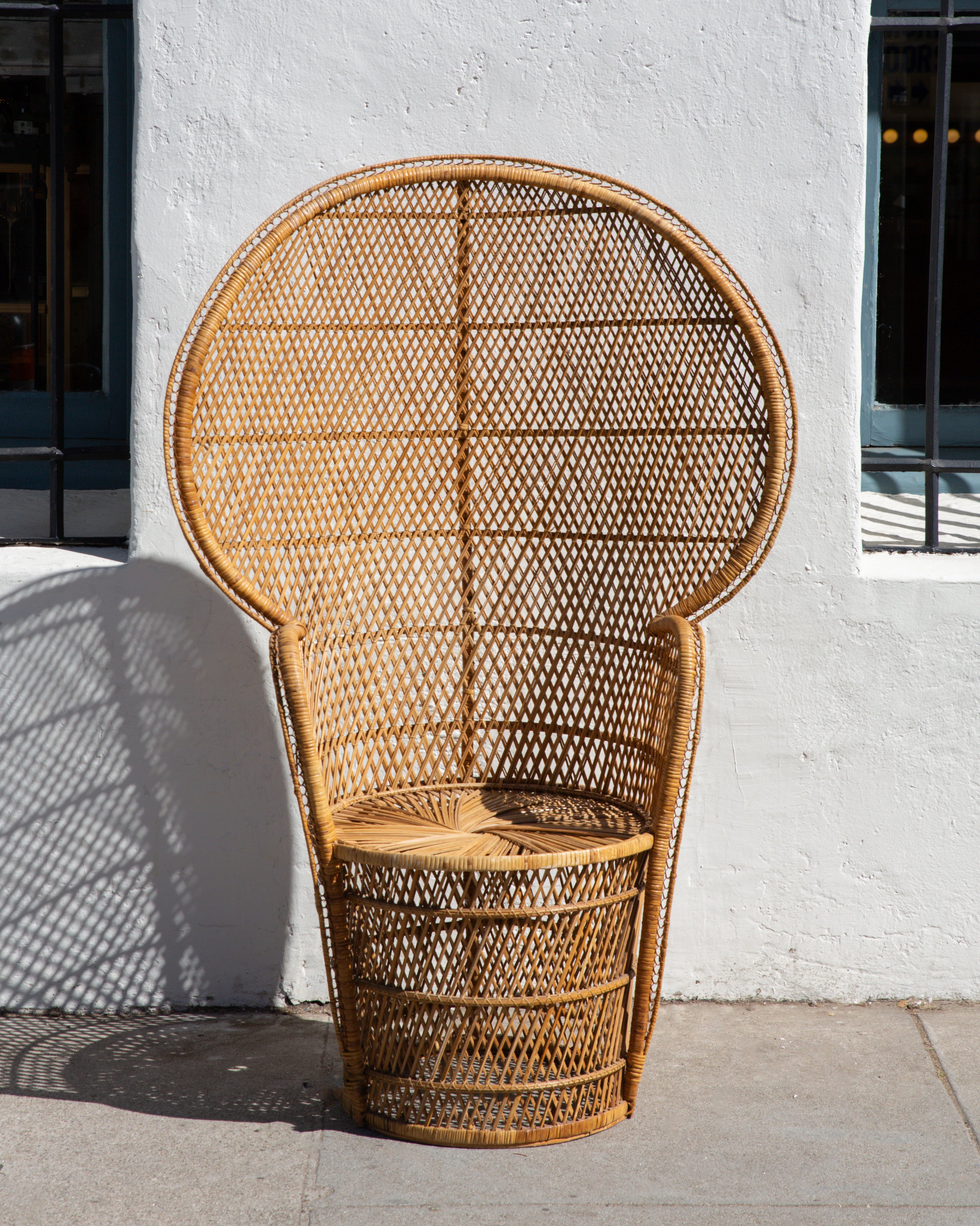 Vintage Peacock Chair