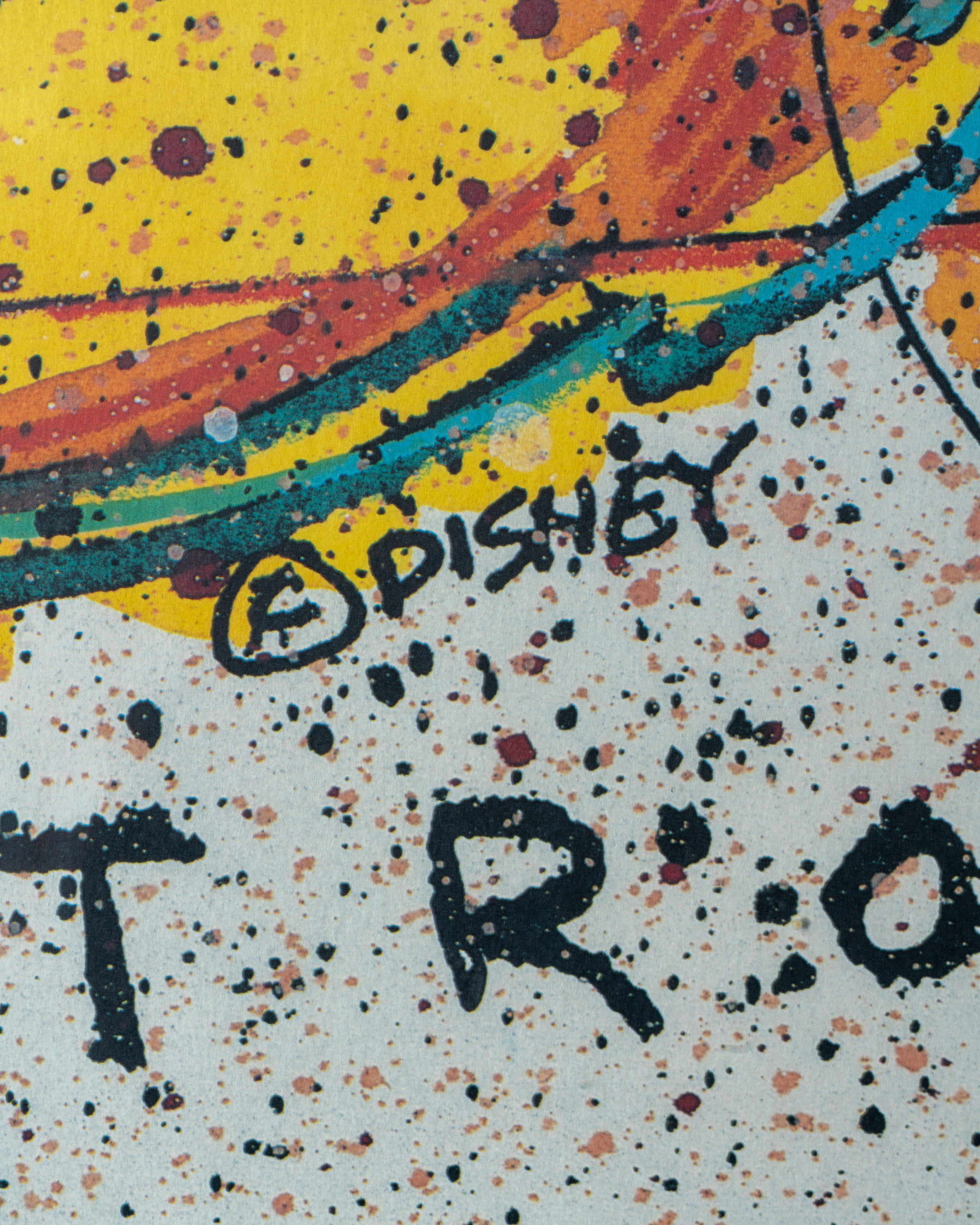 Vintage Mickey & Nordstrom Signed Poster Framed