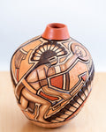 Polychrome Hopi Jar/Vase by Tom Polacca signed (1935-2003)