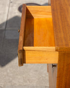 Paul McCobb for Calvin Mid Century Brass X Base Dresser