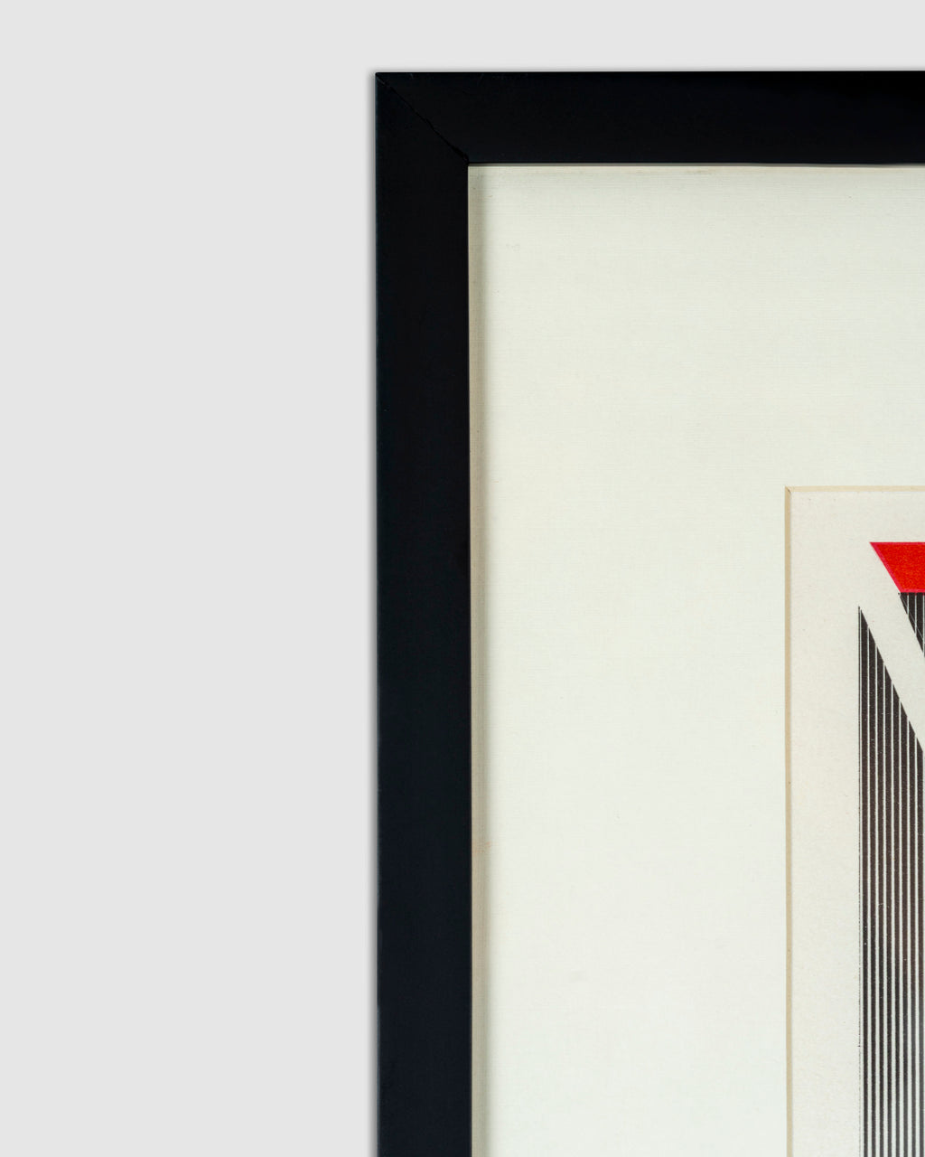 Vintage 1976 Jacob Wexler Abstract Lithograph