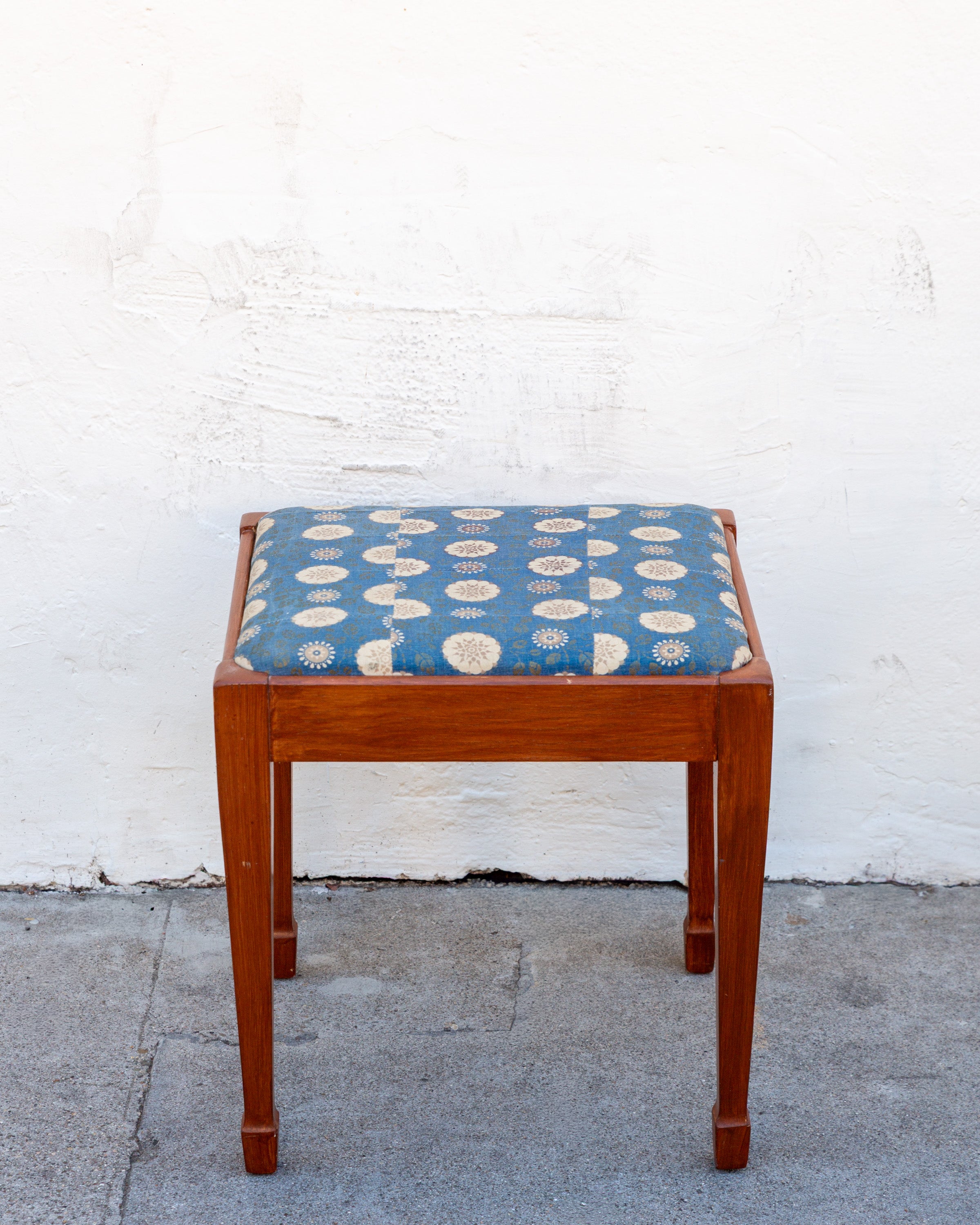 Vintage Sewing Stool with Storage
