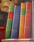 Rino Gonzalez Framed Signed Original Oil On Canvas "Love Letters"