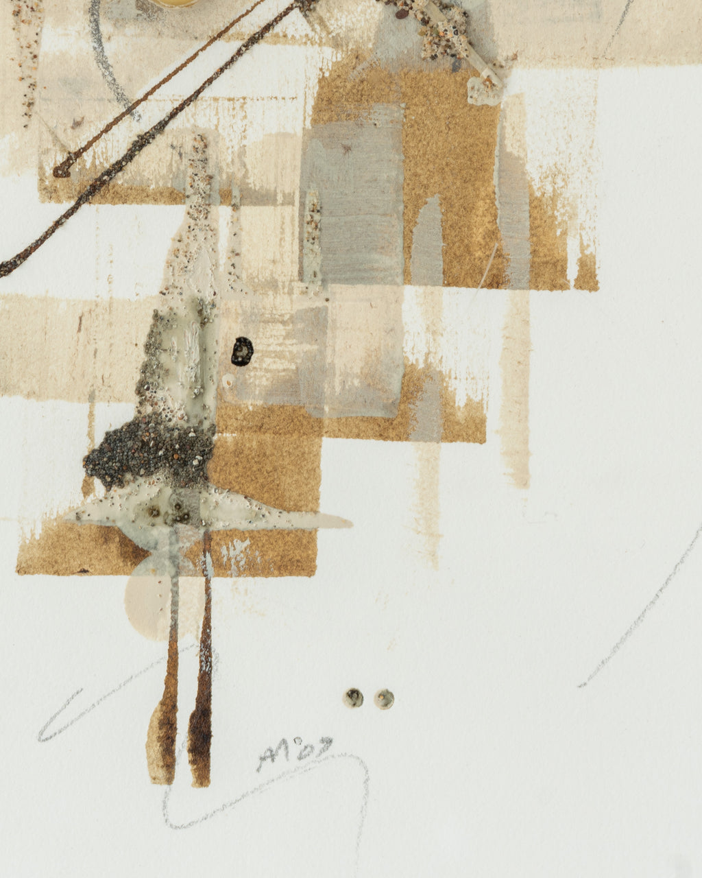 Alan Moore Abstract Mix Media