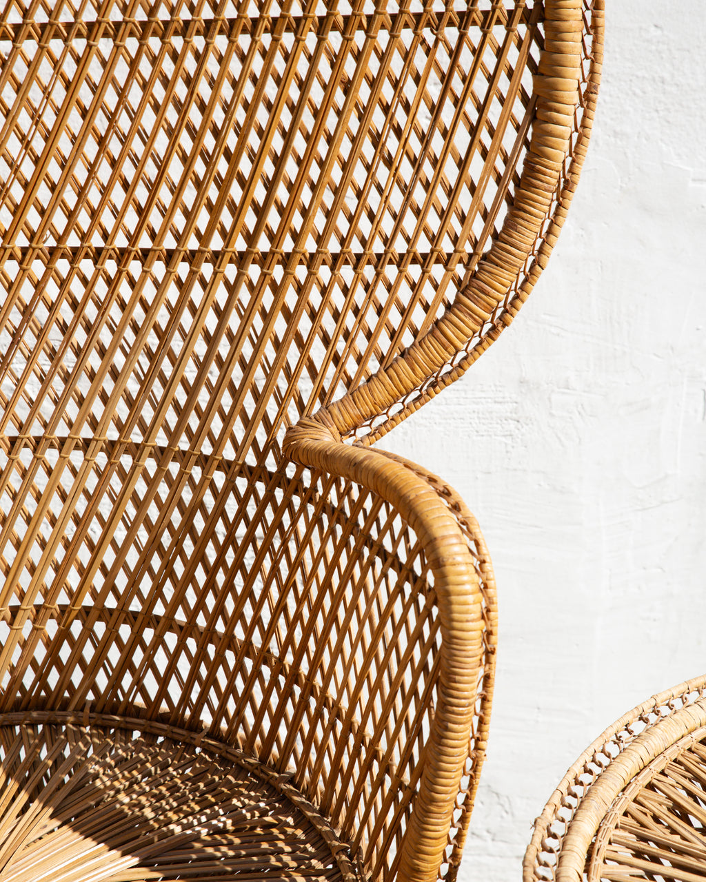 Vintage Peacock Chair