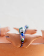 Whimsical Art Pottery Large Pot by Robin Spear