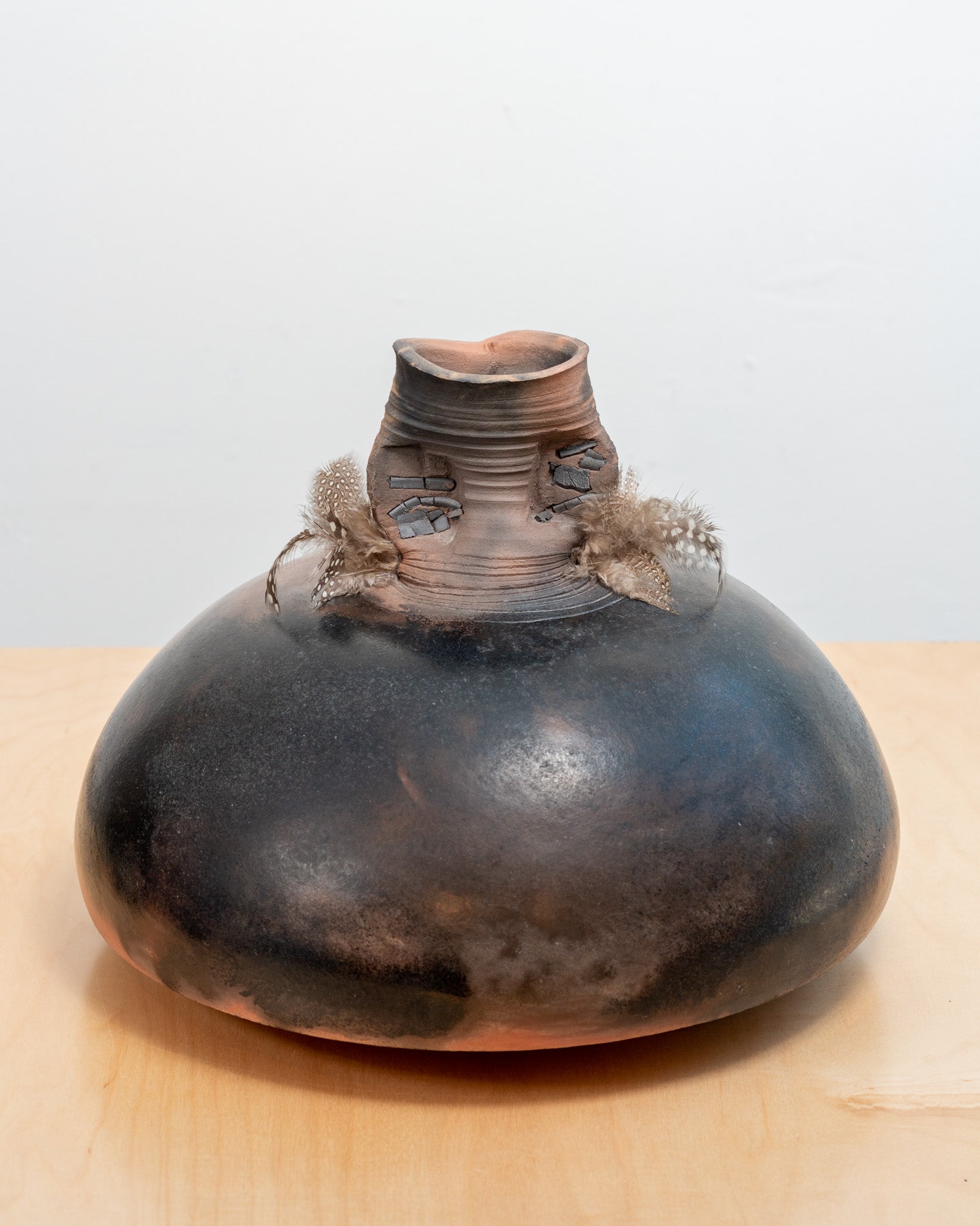 Studio Pottery Vase By Patrick Shia Crabb (Signed)