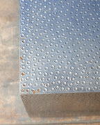 Hand Hammered Metal Works Cube