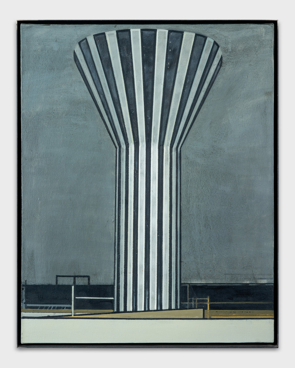 William Steiger "Pequonnock II" Oil on Canvas c. 1993-94