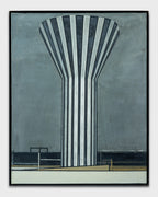 William Steiger "Pequonnock II" Oil on Canvas c. 1993-94