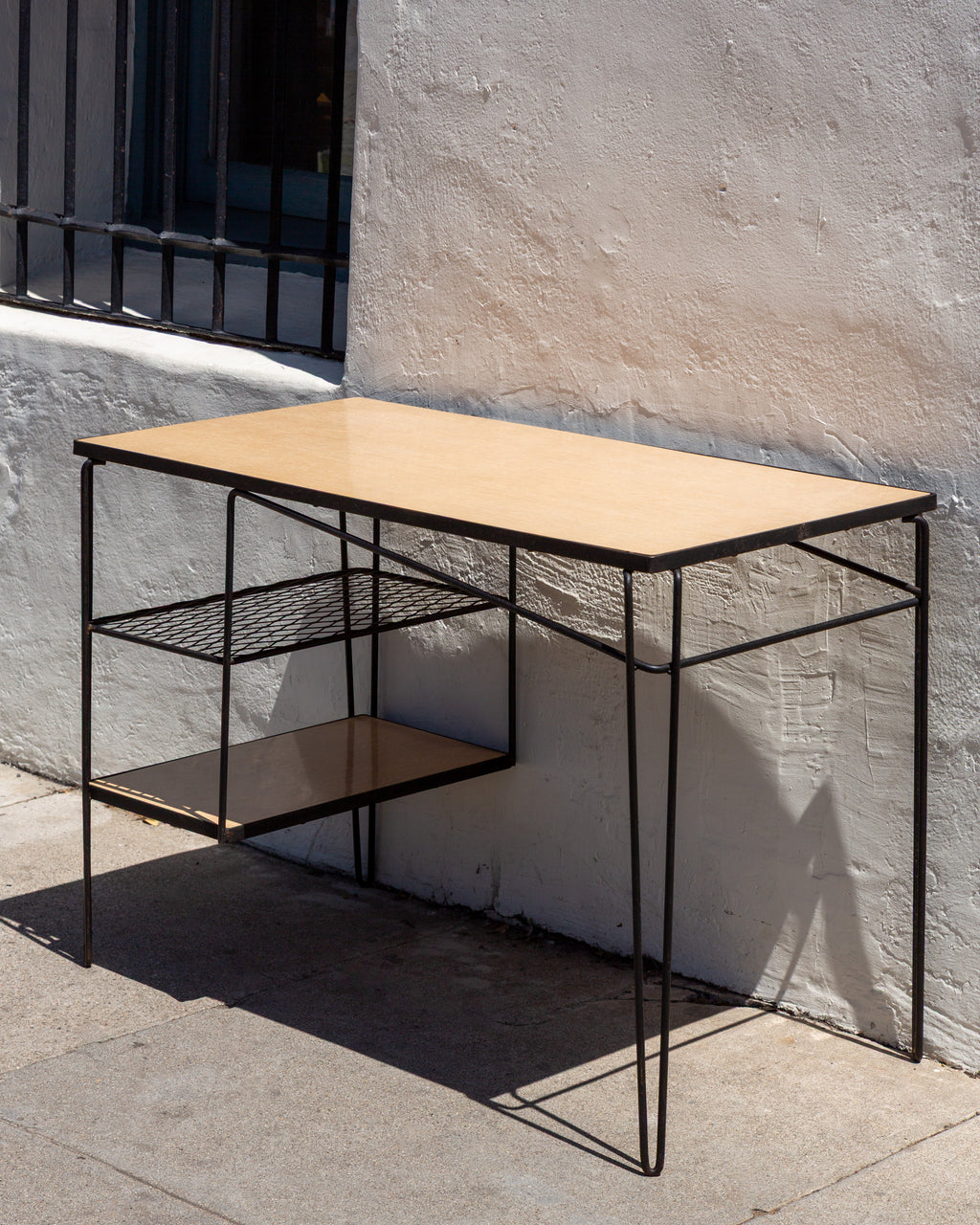 Mid Century Desk Thin Line Pacific Design