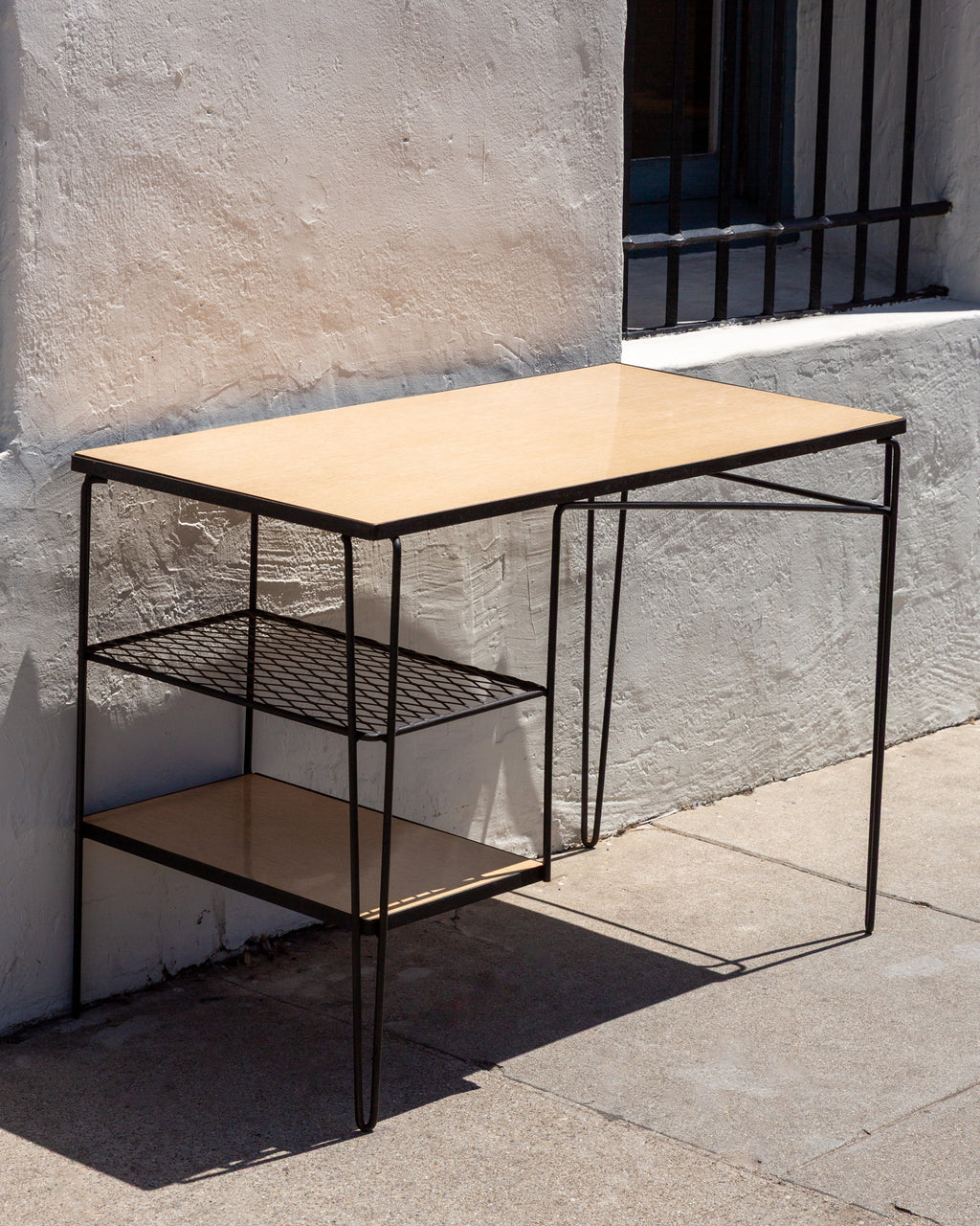 Mid Century Desk Thin Line Pacific Design