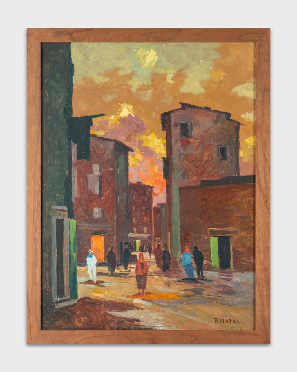 Painting by Renato Natali (1883-1979)