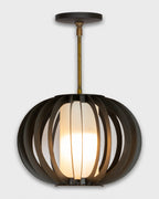 1950's Atomic Globe Light Fixture