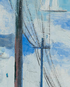 1960's San Francisco Cityscape Painting