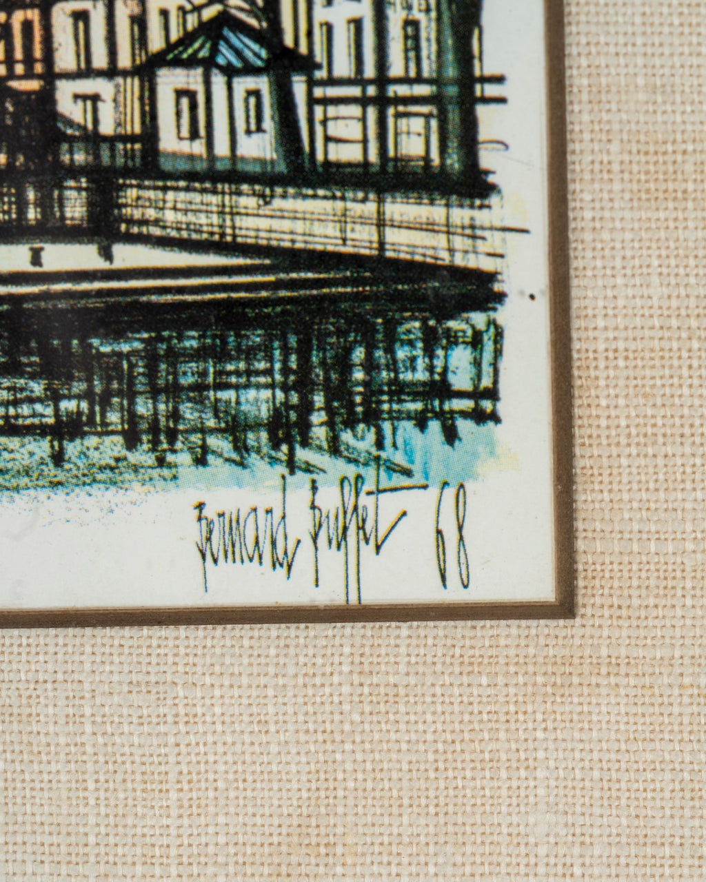 Canal St. Martin Lithograph