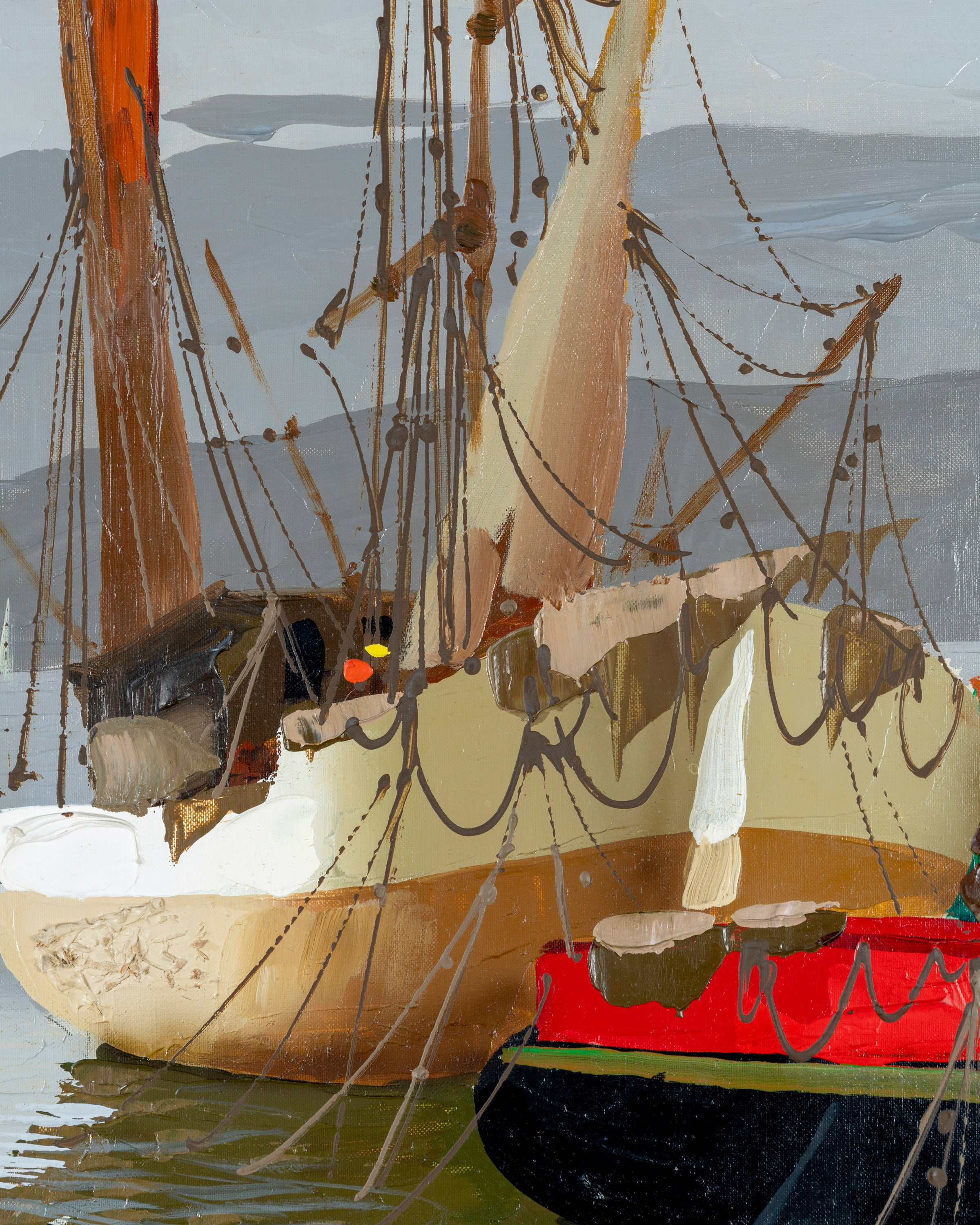 Seascape Oil Painting by Nidia D'Alessandro