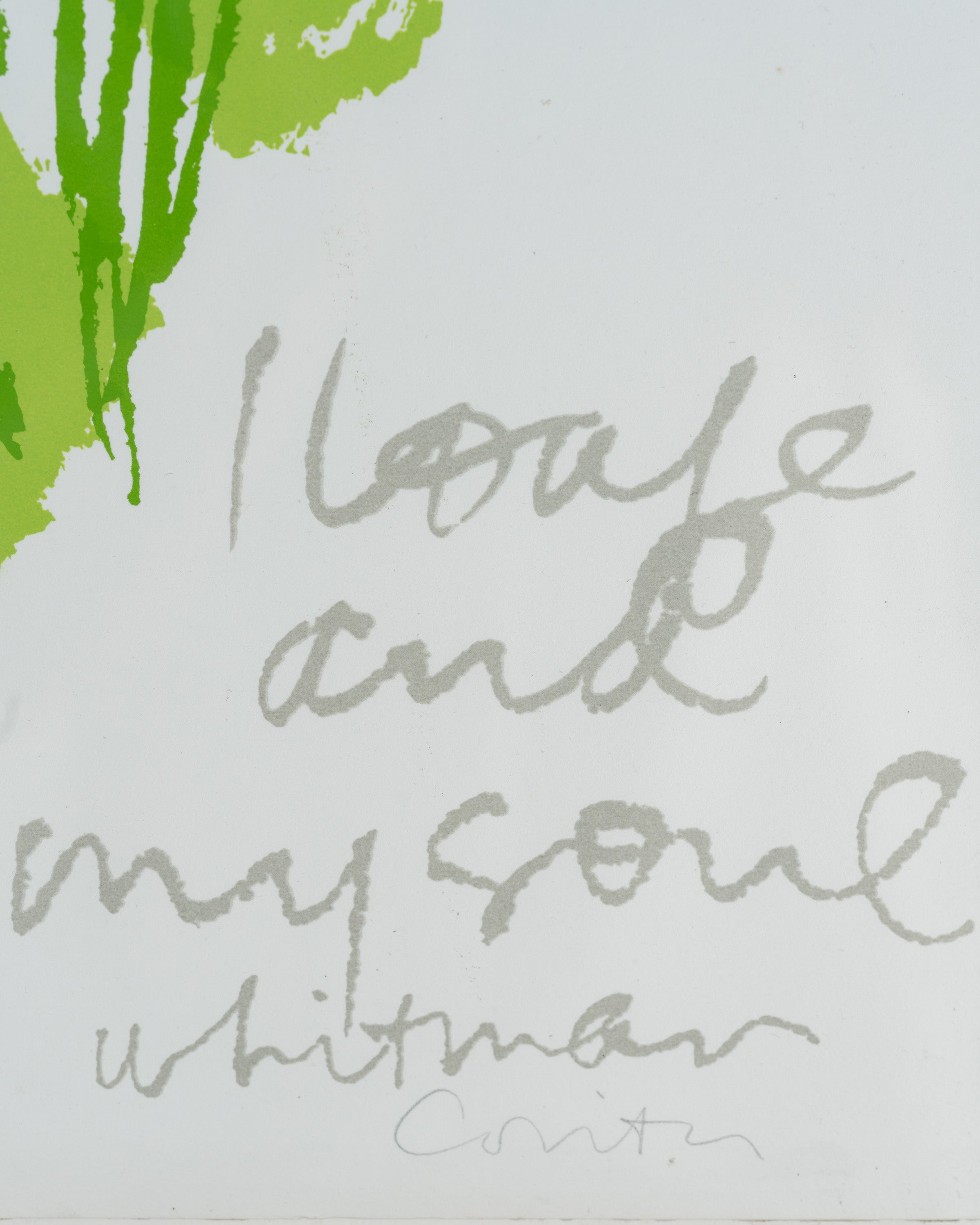 Corita Kent "Crocuses For Summer" Serigraph Print, 1950. ED 200, Pencil Signed.