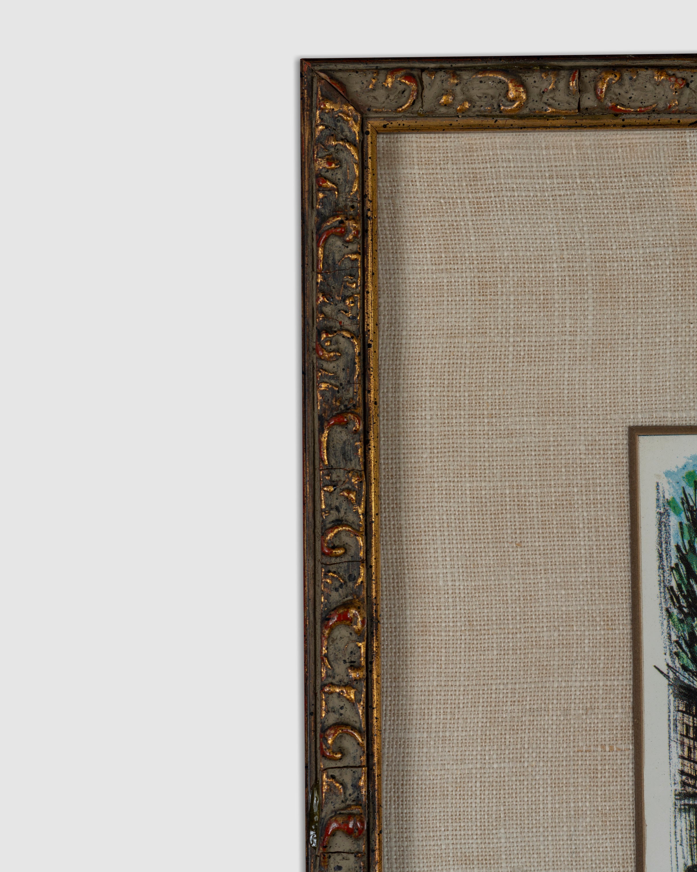 Canal St. Martin Lithograph