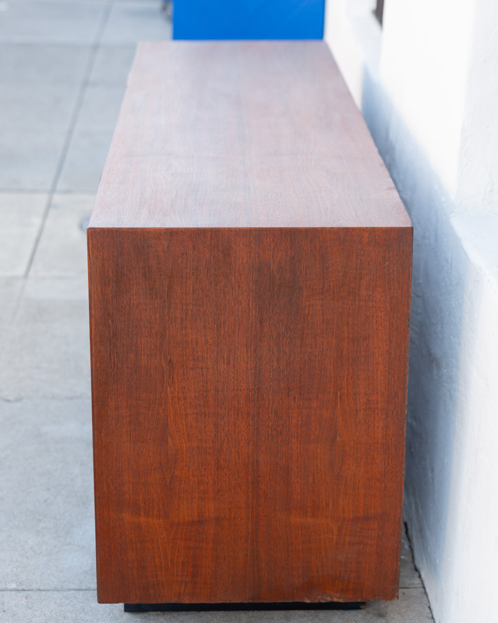 John Kapel Mid Century Modern Walnut Double Dresser For Glenn of California