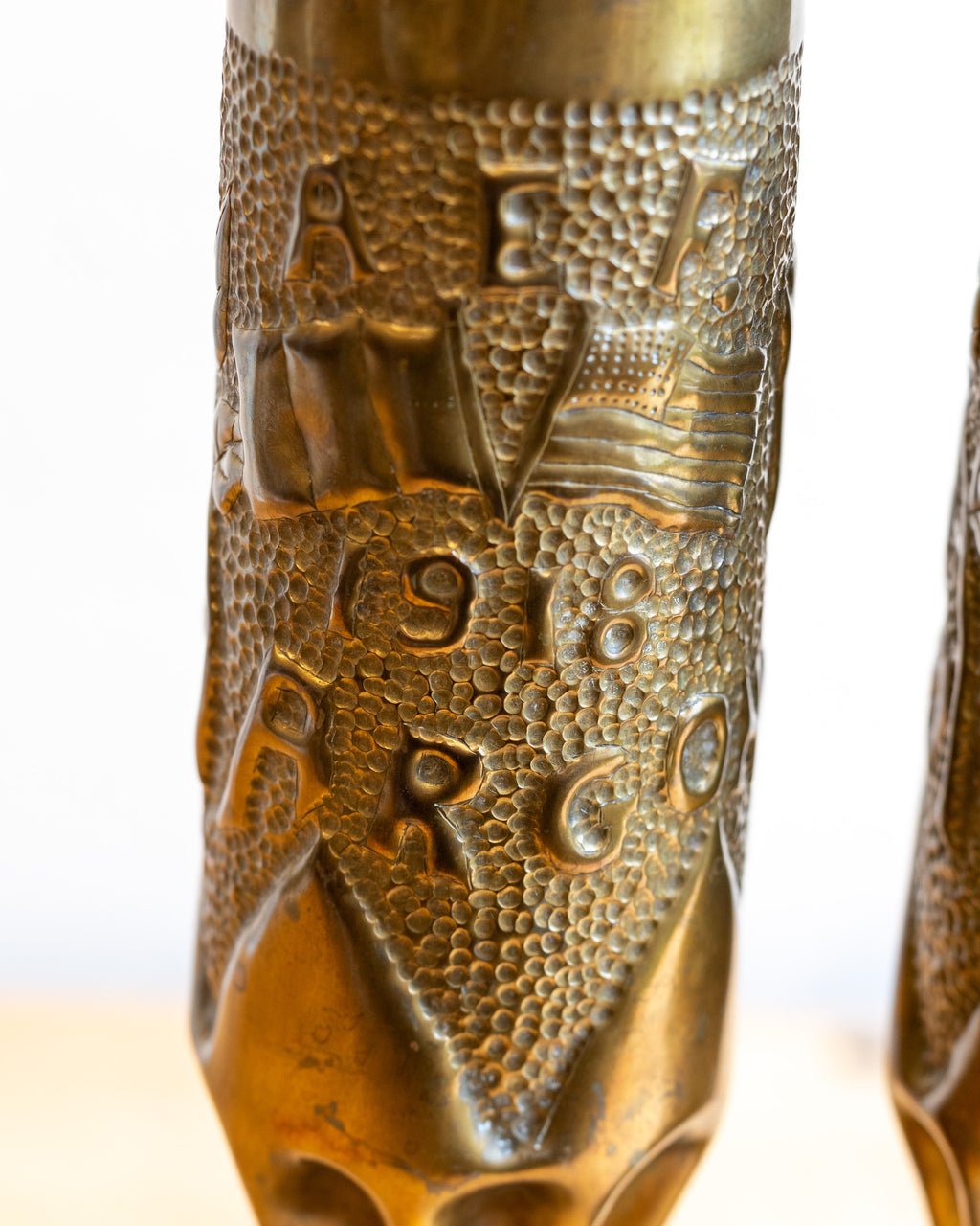 Circa 1918 Antique WW1 Era Trench Art