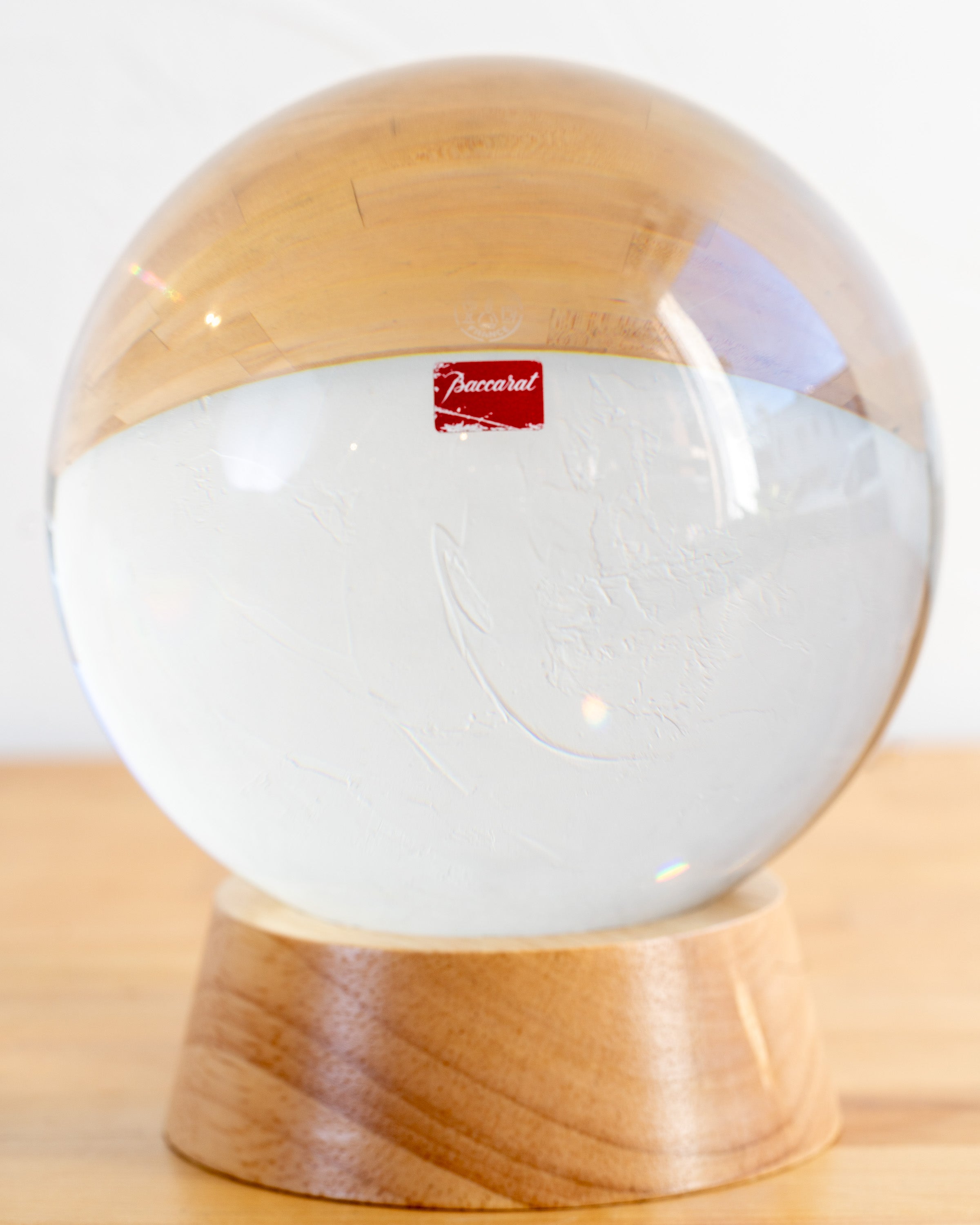 Baccarat Crystal Ball with Stand – The Blue Door