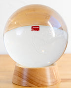 Baccarat Crystal Ball with Stand