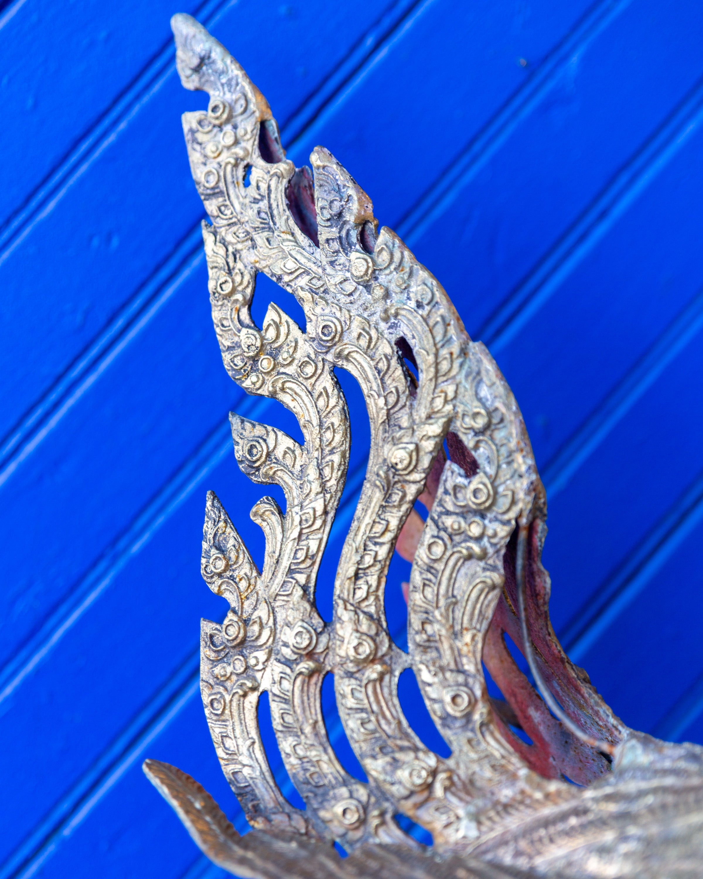 Vintage Bronze Mythical Hindu Bird on New Base