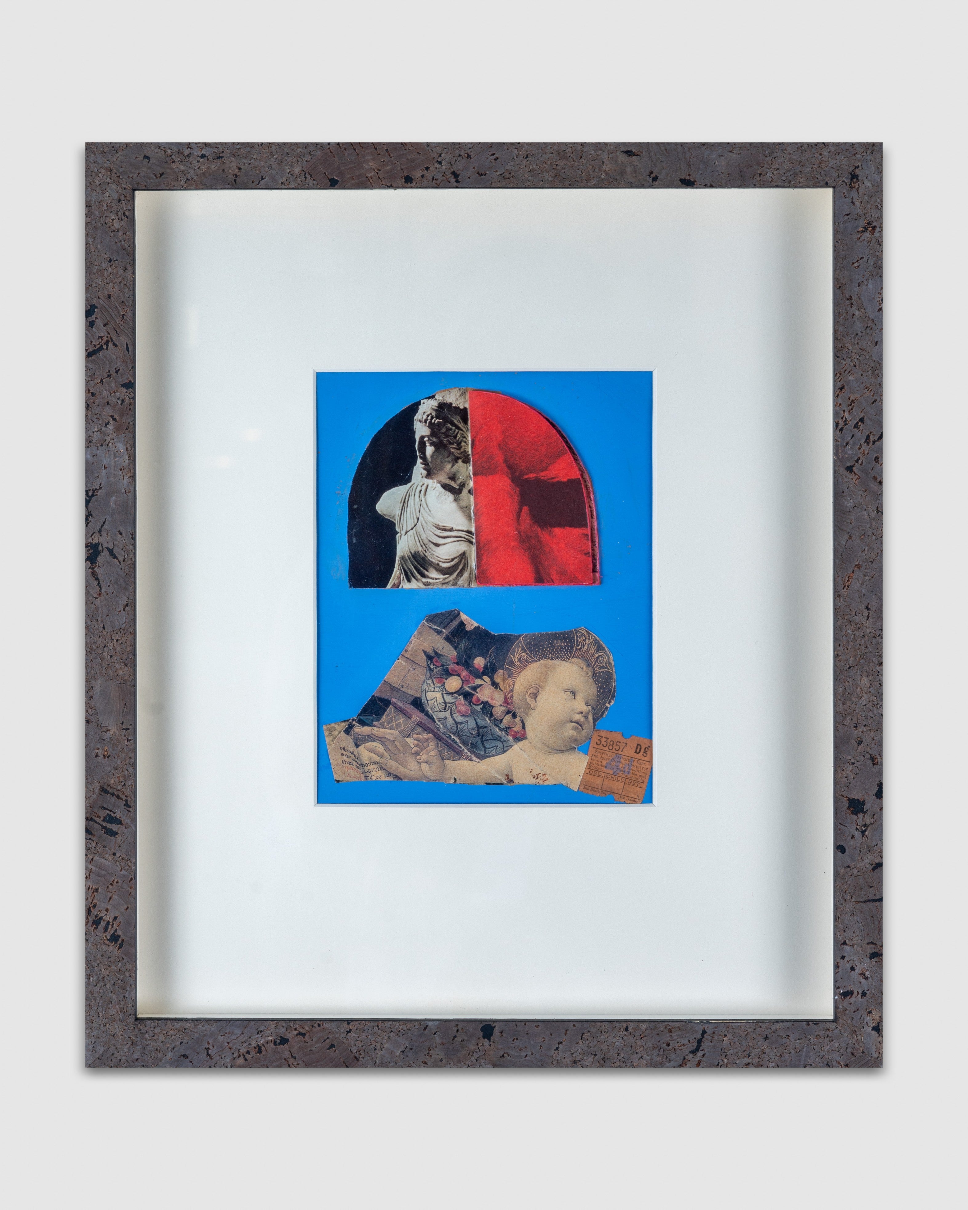 Vintage Original Collage by Mystery Artist