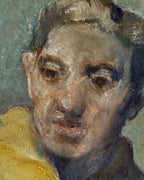 Harold Christopher Davies (1891-1976), Portrait of Artist In Studio