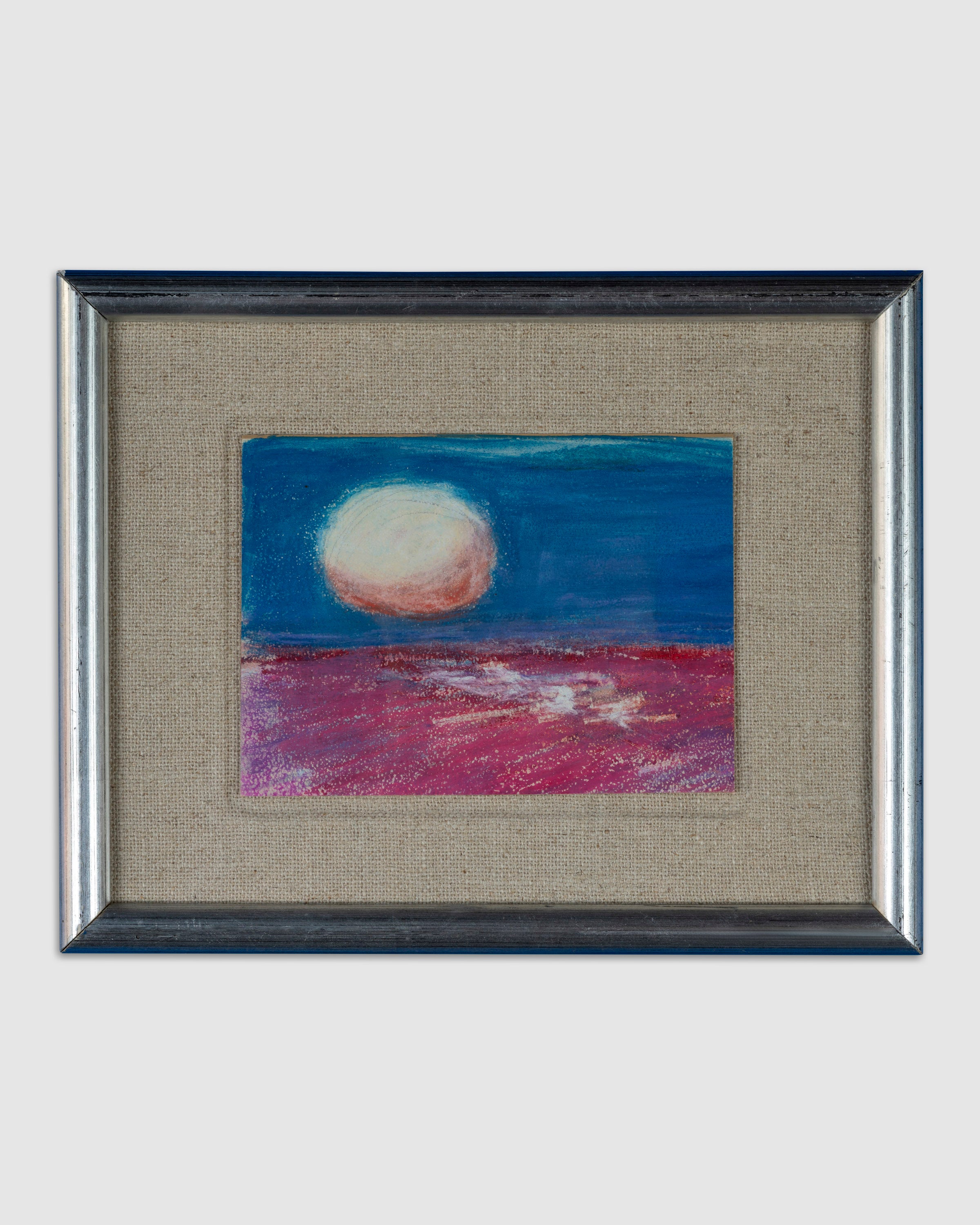 Vintage Abstract Pastel Painting