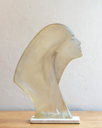 Stargazer David Fisher Lucite Sculpture Bust Art Deco Woman