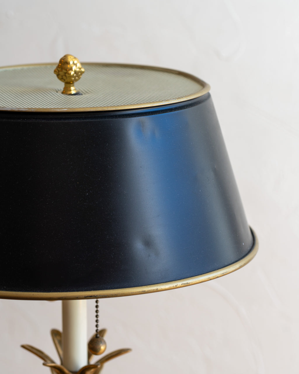 Vintage 1970's Solid Brass Pineapple Lamp