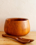 Dansk Teak Salad Set Danish Modern